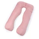 Подушка MirSon для вагітних і відпочинку Eco Line №8016 U-подібна Dusty Rose (2200006178415) - зображення 1