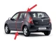 Ущільнювач бокової дверки Renault Sandero / Dacia Sandero (2007-2012) - зображення 1