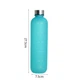 Пляшка для води Refill 1000 мл бірюзова з сріблястою кришкою - зображення 3