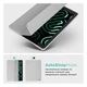 Чехол книжка ArmorStandart PU Smart Fold Pen для Apple iPad Air 11 (2024) Light Grey (ARM78123) - изображение 6