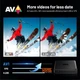 Смарт ТВ-приставка Kinhank G1: Amlogic S905X4, 4ГБ/32ГБ, 4K HDR10+, Dolby Vision&DolbyAudio, AV1, Wi-Fi 6, Chromecast, Android TV + Пульт з голосовим керуванням і Google Assistant - зображення 3