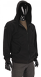 Тактический Худи на молнии милитари Casual Zipped Hoodie 281z Black S - изображение 4