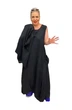 Женское платье без рукаовов (сарафан) с пиджаком . Костюм (Турция) B-ONE FASHION 54 Черный - изображение 4