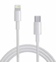Кабель для швидкого заряджання iPhone 8/X/11/12/13/14 Pro Max довжиною 1 метр з роз'ємом Apple Lightning to Type-C (USB-C) зарядка для айфона 1M шнур для iPad Cable IOS White - изображение 1
