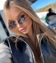 Солнцезащитные очки No Brand без оправы Fantasy голубые с золотом - изображение 4