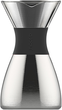 Zestaw do parzenia kawy Asobu Pour Over 1 L z termosem Silver (PO300 SILVER/BLACK) - obraz 1