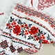 Крыжма для мальчика Family Tradition велюровая махра с вышивкой и подкладкой 100х100 см белая Под защитой Богородицы - изображение 6