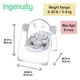 Детское электронное кресло-качалка 2 в 1 Ingenuity Comfort 2 Go Cuddle Lamb, 74451121843 - изображение 12