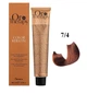 Безаммиачная крем-краска для волос Fanola Oro Therapy №7/4 Medium Blonde Copper 100 мл - изображение 1