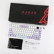 Ігрова клавіатура AJAZZ AK820 Max HE Магнітні перемикачі White Purple Rapid Trigger - зображення 1