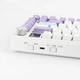 Ігрова клавіатура AJAZZ AK820 Max HE Магнітні перемикачі White Purple Rapid Trigger - зображення 10