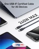 Кабель Anker 543 USB C to USB C 240W 3 м (A80E7) - зображення 3