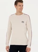 Джемпер чоловічий US Polo Assn 50277103-VR225 M Кам'яний меланж (ROZ6501056138) - зображення 1