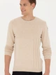 Джемпер мужской U.S. Polo Assn 50277115-VR123 2XL Песочный меланж (ROZ6501056139) - изображение 4