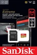 Карта памяти SanDisk Extreme A2 64GB V30 C10 UHS-I U3 R170 W90 с адаптером - изображение 4