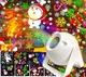 Новогодний лазерный проектор 12 картинок с питанием от USB Белый - изображение 5