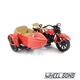 Модель мотоцикла з коляскою Harley-Davidson VL 1933 1:12 Harley-Davidson (H5910) - изображение 2
