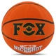 Мяч баскетбольный резиновый №7 FOX BA-3198 (резина, оранжевый) - изображение 1