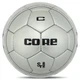 Мяч футбольный №5 PU ламинированный сшит вручную CORE SOFT TOUCH FB-8459 (№5, 4 сл., сшит вручную, серебряный) - изображение 1