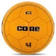 Мяч футбольный №5 PU ламинированный сшит вручную CORE SOFT TOUCH FB-8459 (№5, 4 сл., сшит вручную, желтый) - изображение 1