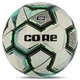 Мяч футбольный №5 PU ламинированный сшит вручную CORE DIAMOND FB-8463 (№5, 4 сл., сшит вручную, белый-бирюзовый) - изображение 1