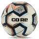 Мяч футбольный №5 PU ламинированный сшит вручную CORE DIAMOND FB-8463 (№5, 4 сл., сшит вручную, белый-красный) - изображение 1