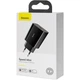 Зарядний пристрій Зарядний пристрій Baseus 20W QC 1USB-С Black (CCFS-SN01) (786082) - изображение 3
