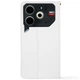 Чохол-книжка Crazy Horse Clasic для Tecno POVA 6 Neo White (Strong) (62118) - изображение 3