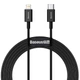 Зарядний кабель Baseus Superior Series Type-C to Lightning PD 20W 2m Black (CATLYS-C01) - изображение 1