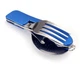 Мультитул туристический с ложкой и вилкой RIAS L53 3в1 Blue (7_01273) - изображение 2