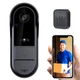 Відеодомофон бездротовий RIAS Smart Doorbell M9 (Tuya APP) Wi-Fi Black (3_05656) - зображення 2