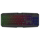 Комплект проводной игровая клавиатура и мышь UKC 9541 с RGB подсветкой USB Black (3_05643) - изображение 3