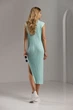 Женское платье 2506 ТМ Triko Bakh 48-52 мятный (2506_mint_1) - изображение 5