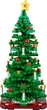Конструктор Лего Иконик Новогодняя елка Lego Iconic Christmas Tree 40573 - изображение 3