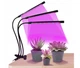 Гибкая светодиодная Фитолампа Grow Light 8075 для выращивания комнатных растений полный спектр фитосветильник для комнатных цветов, рассады, орхидей на 3 лампы USB 0041583 - изображение 1