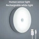 LED светильник круглый портативный автоматический |Холодный свет, датчик движения и освещения, магнит| 83mm, 1режим, microUSB White - изображение 6