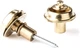 Стреплок Dunlop SLS1402BR Brass Straplok Strap Retainers Flush Mount (121945) - изображение 1