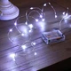 Светодиодная гирлянда нить "Роса" 10 м, 100 LED, холодный белый, питание USB (от павербанка или блочка) WX022 - изображение 2