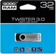 Флеш пам'ять 32GB Goodram Twister Black (UTS3-0320K0R11) - изображение 3