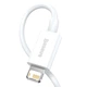 Зарядний кабель Baseus Superior Series Lightning 2.4A 2m White (CALYS-C02) - изображение 2