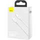 Зарядний кабель Baseus Superior Series Lightning 2.4A 2m White (CALYS-C02) - изображение 4