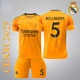 Футбольна форма Real Madrid BELLINGHAM (Реал Мадрид Белінгем), сезон 24/25, розмір 30 на зріст 150-160 см, помаранчева - зображення 1