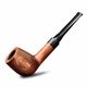 Люлька тютюнова KAF209 пряма форма Billiard виготовлена з дерева груші під фільтр 9 мм з нанесенням лазерного гравіювання - зображення 1