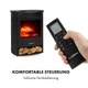 Електрокамін Klarstein Bormio S Smart 950/1900W термостат тижневий таймер Б/В - изображение 4
