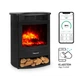 Електрокамін Klarstein Bormio S Smart 950/1900W термостат тижневий таймер Б/В - изображение 5