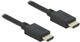 Надшвидкий кабель Delock HDMI-HDMI 48 Gbps 8K 60 Гц 0.5 м Black (4043619853861) - зображення 1