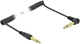 Kabel Delock Spiralny Momo Jack 6.35 mm 2 piny do męskiego mono jack Black 2 m (4043619859399) - obraz 1