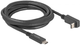 Kabel Delock USB 3.1 USB Type-C męski na USB Type-C męski 4K PD 60 W z E-Marker 2 m (4043619800353) - obraz 2