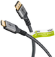 Kabel Goobay Plus DisplayPort do HDMI 4K 60 Hz Gray 5 m (4040849652714) - obraz 1