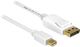 Kabel Delock mini DisplayPort do DisplayPort White 3 m (4043619834839) - obraz 1